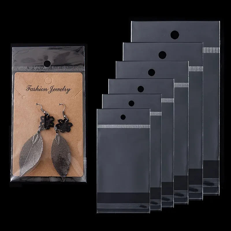 Clear Self Adhesive Jewelry Bag