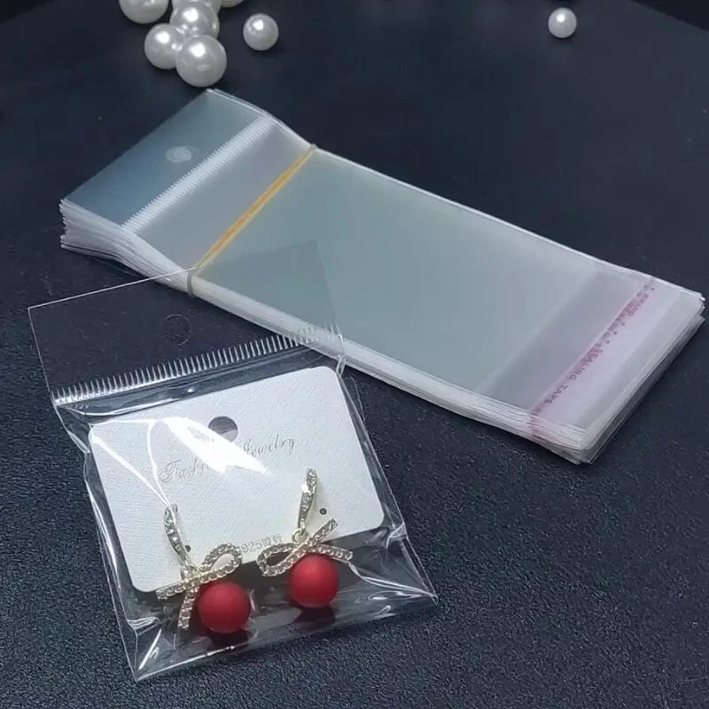 Clear Self Adhesive Jewelry Bag