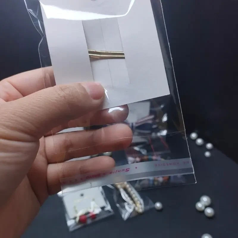 Clear Self Adhesive Jewelry Bag