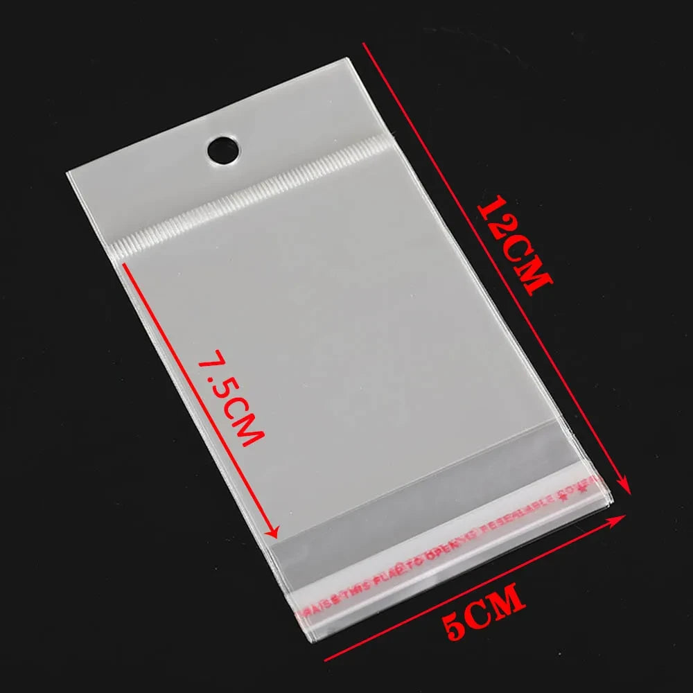 Clear Self Adhesive Jewelry Bag