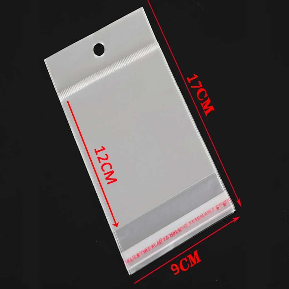Clear Self Adhesive Jewelry Bag