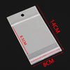 Clear Self Adhesive Jewelry Bag