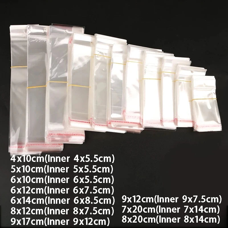 Clear Self Adhesive Jewelry Bag