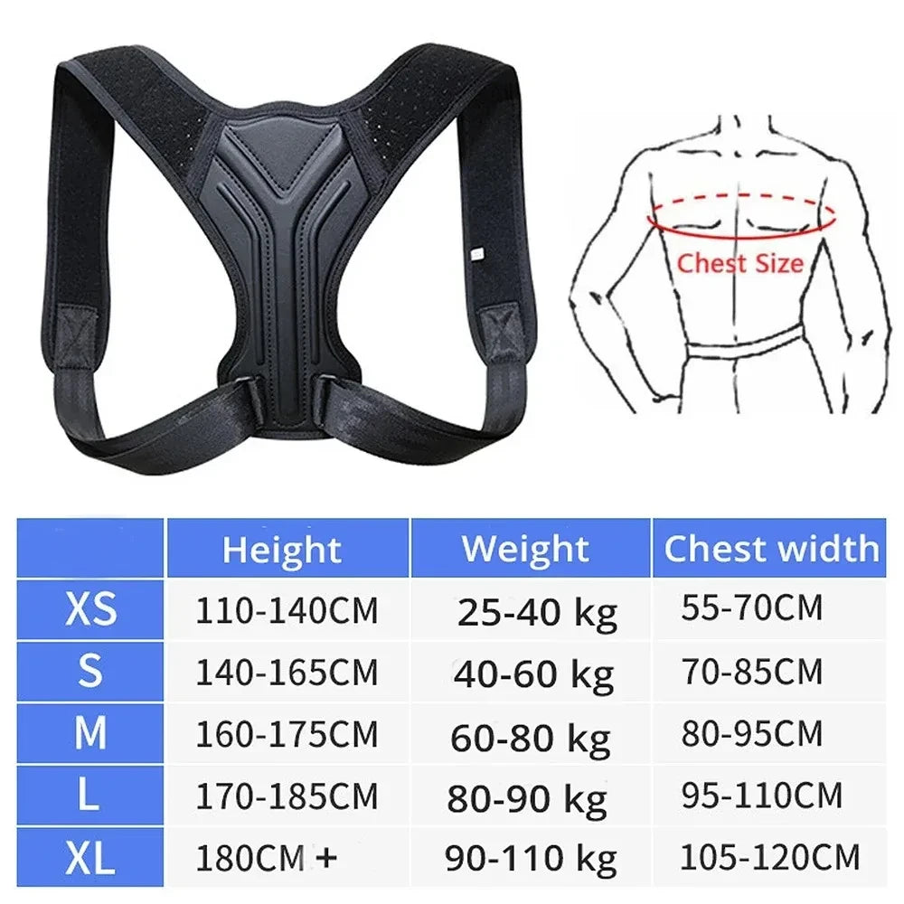 Adjustable Back Posture Corrector Belt