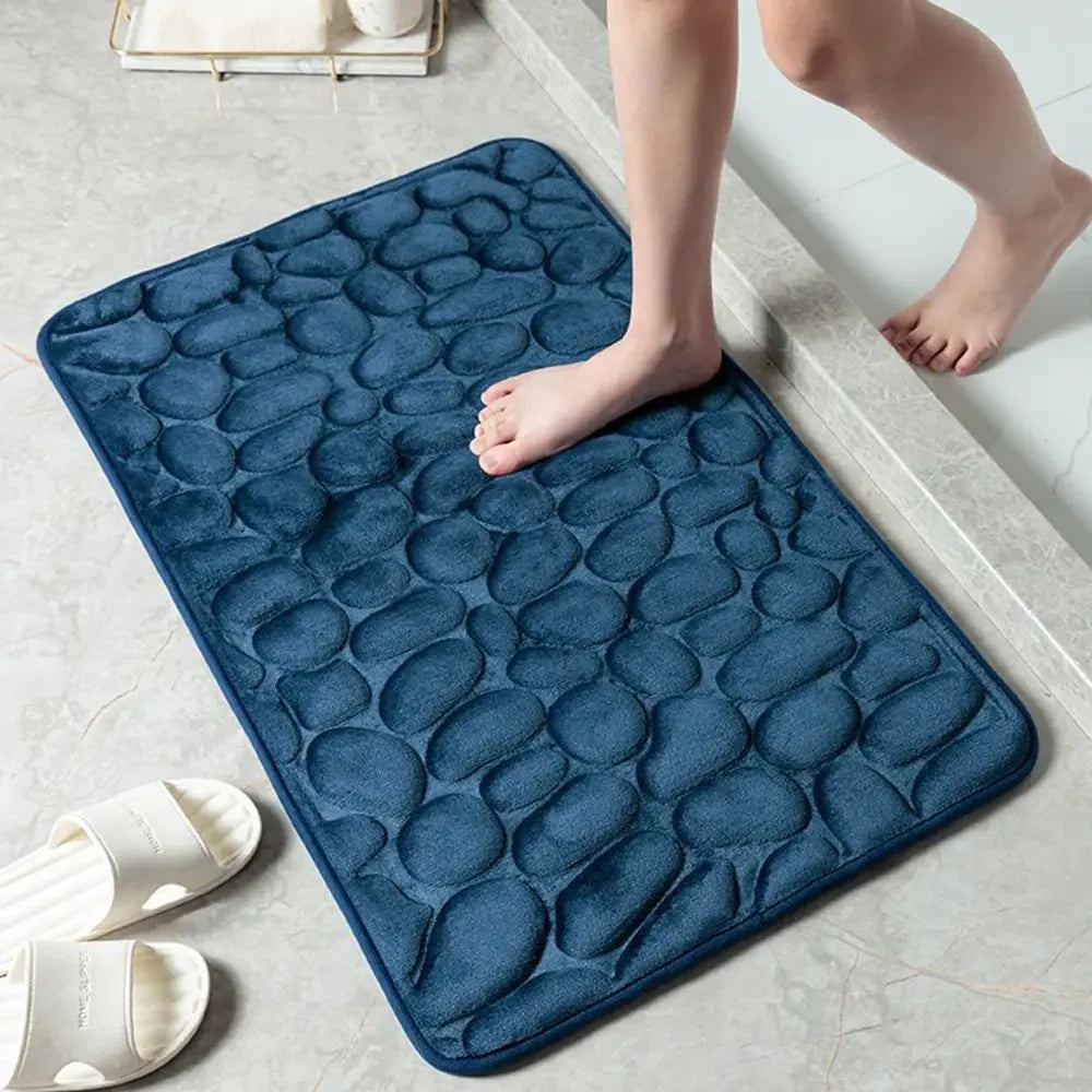 Cobblestone Memory Foam Bath Mat