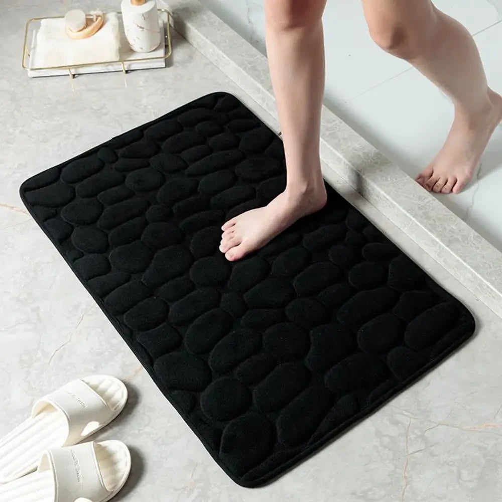 Cobblestone Memory Foam Bath Mat