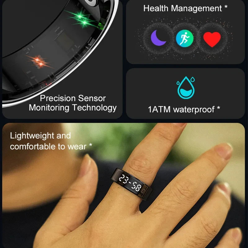 Smart Fitness Tracking Ring