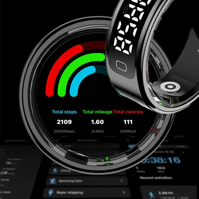 Smart Fitness Tracking Ring