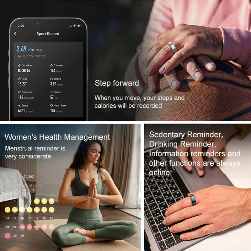 R10 Waterproof Smart Ring