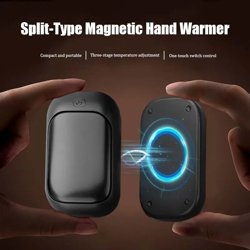 Magnetic Rechargeable Hand Warmer Set