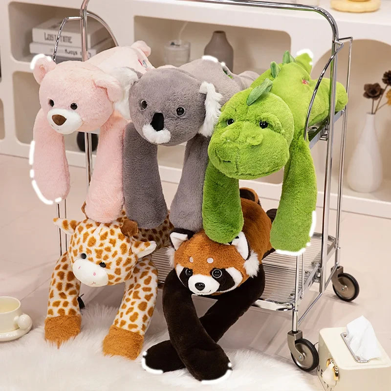 Weighted Long Arm Stuffed Animal Plush Pillow