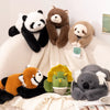 Weighted Long Arm Stuffed Animal Plush Pillow