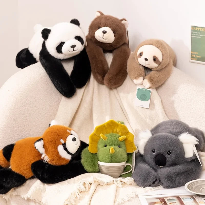 Weighted Long Arm Stuffed Animal Plush Pillow