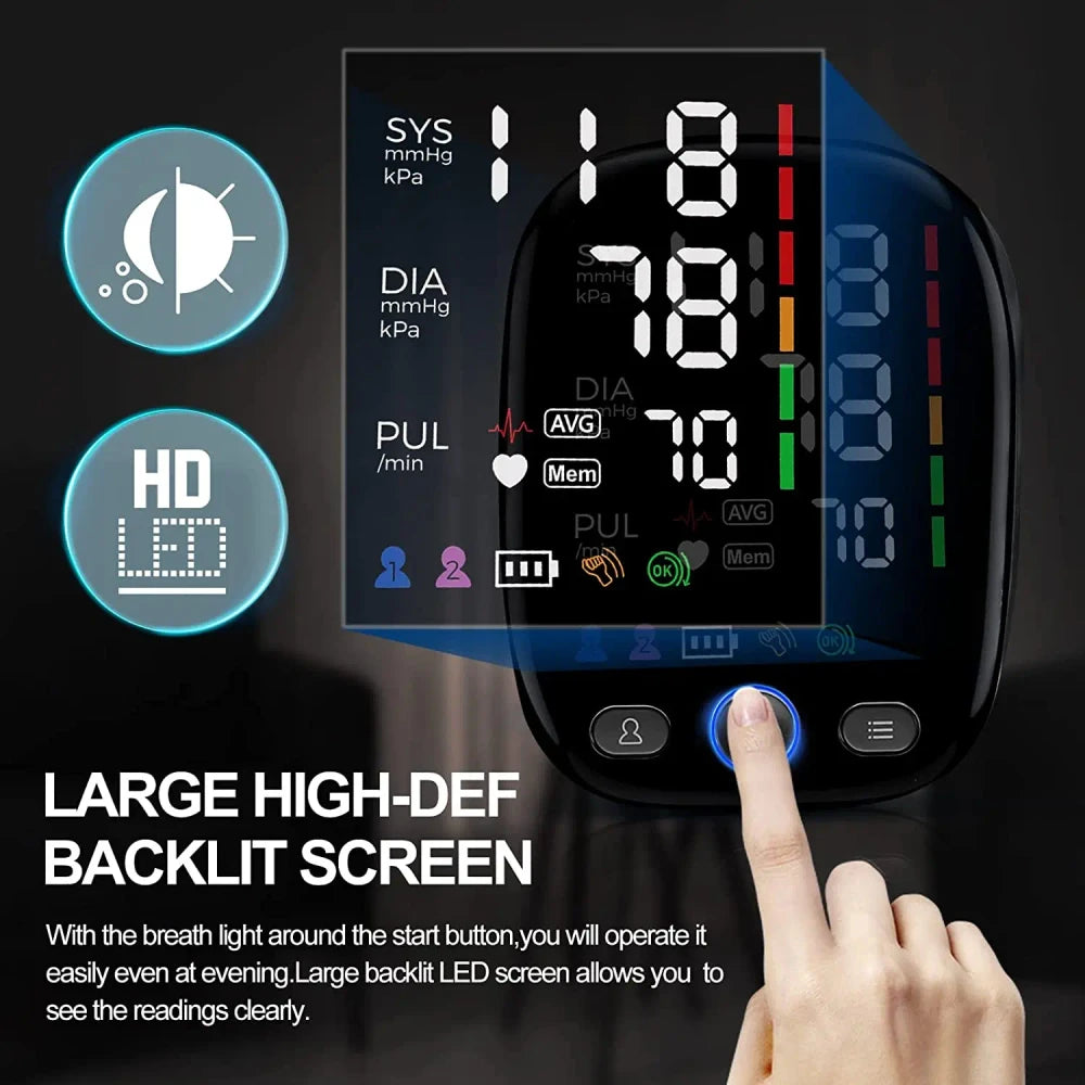 Automatic Upper Arm Blood Pressure Monitor