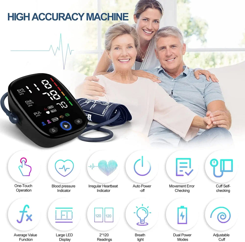 Automatic Upper Arm Blood Pressure Monitor