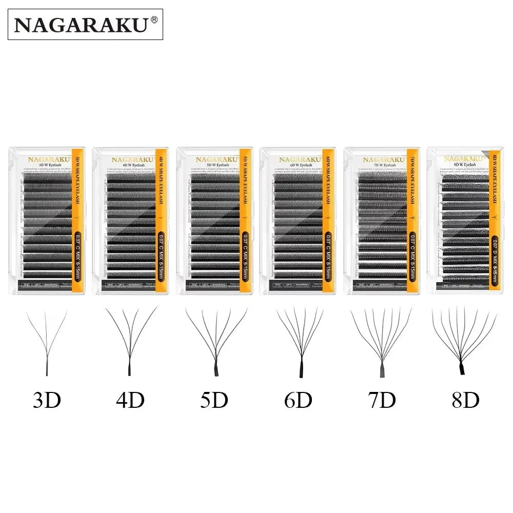 Premade Volume Eyelash Fans