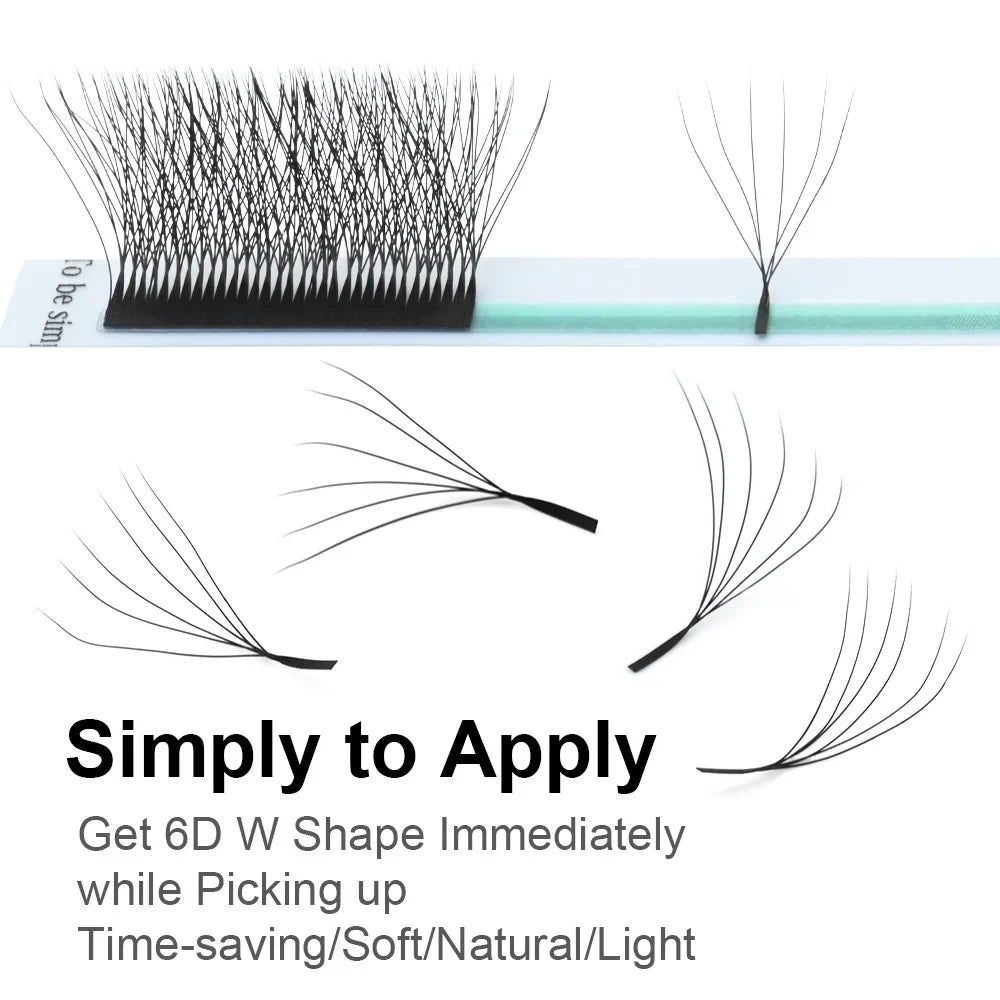 Premade Volume Eyelash Fans