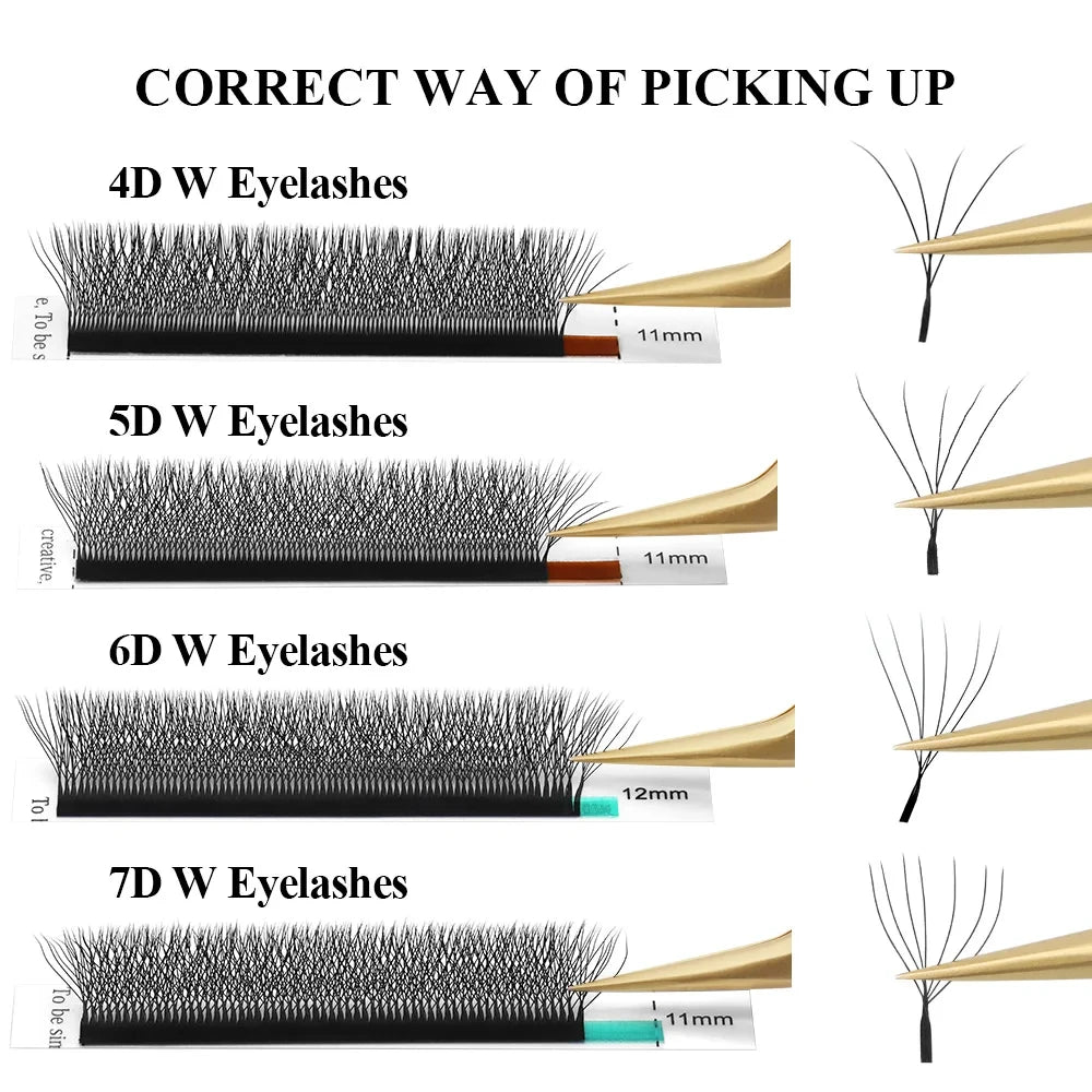 Premade Volume Eyelash Fans