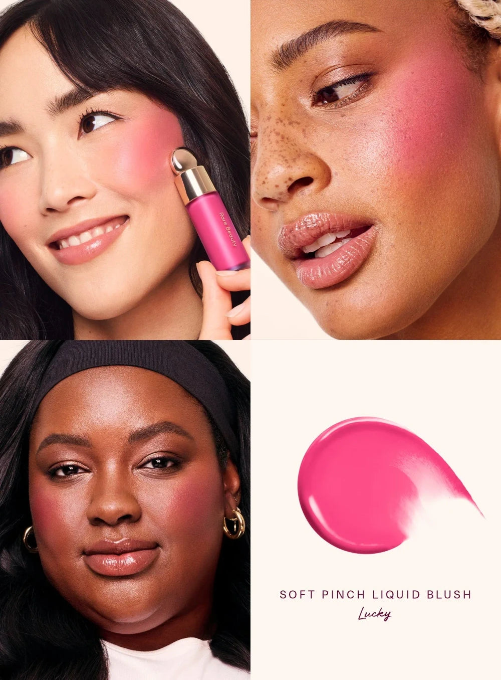 Rare Beauty Tinted Lip Oil and Liquid Blush Makeup Set