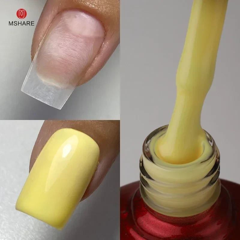 Milky Pink Rubber Base Gel