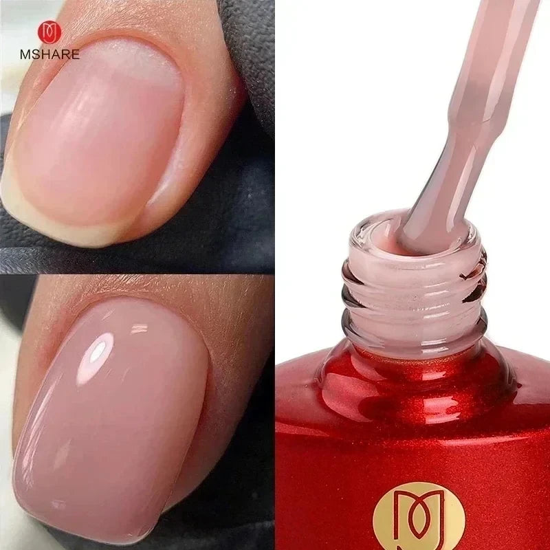 Milky Pink Rubber Base Gel