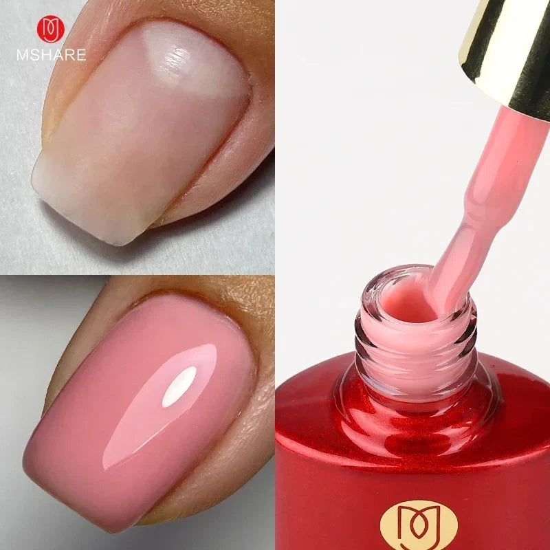 Milky Pink Rubber Base Gel