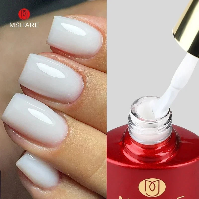 Milky Pink Rubber Base Gel