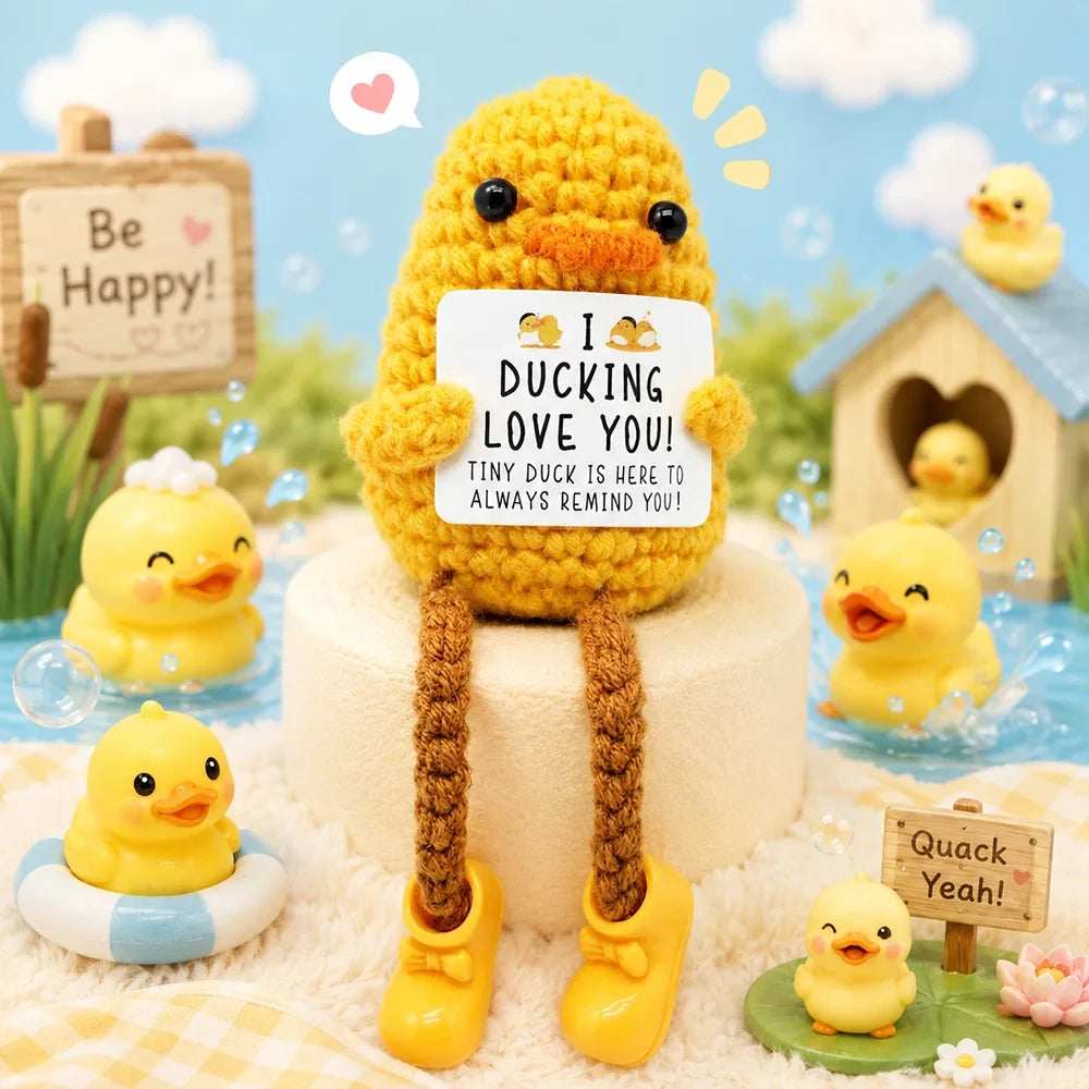 Handmade Crochet Pocket Hug Doll