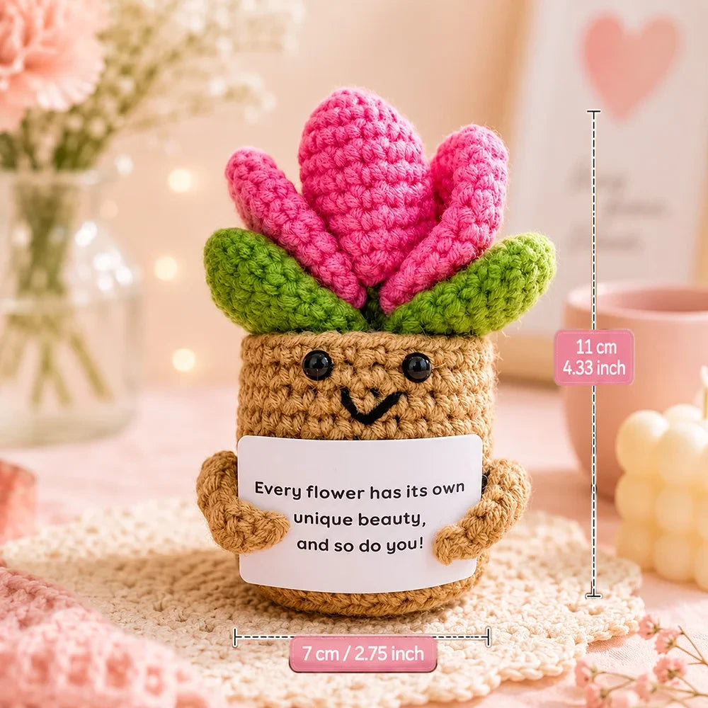 Handmade Crochet Pocket Hug Doll