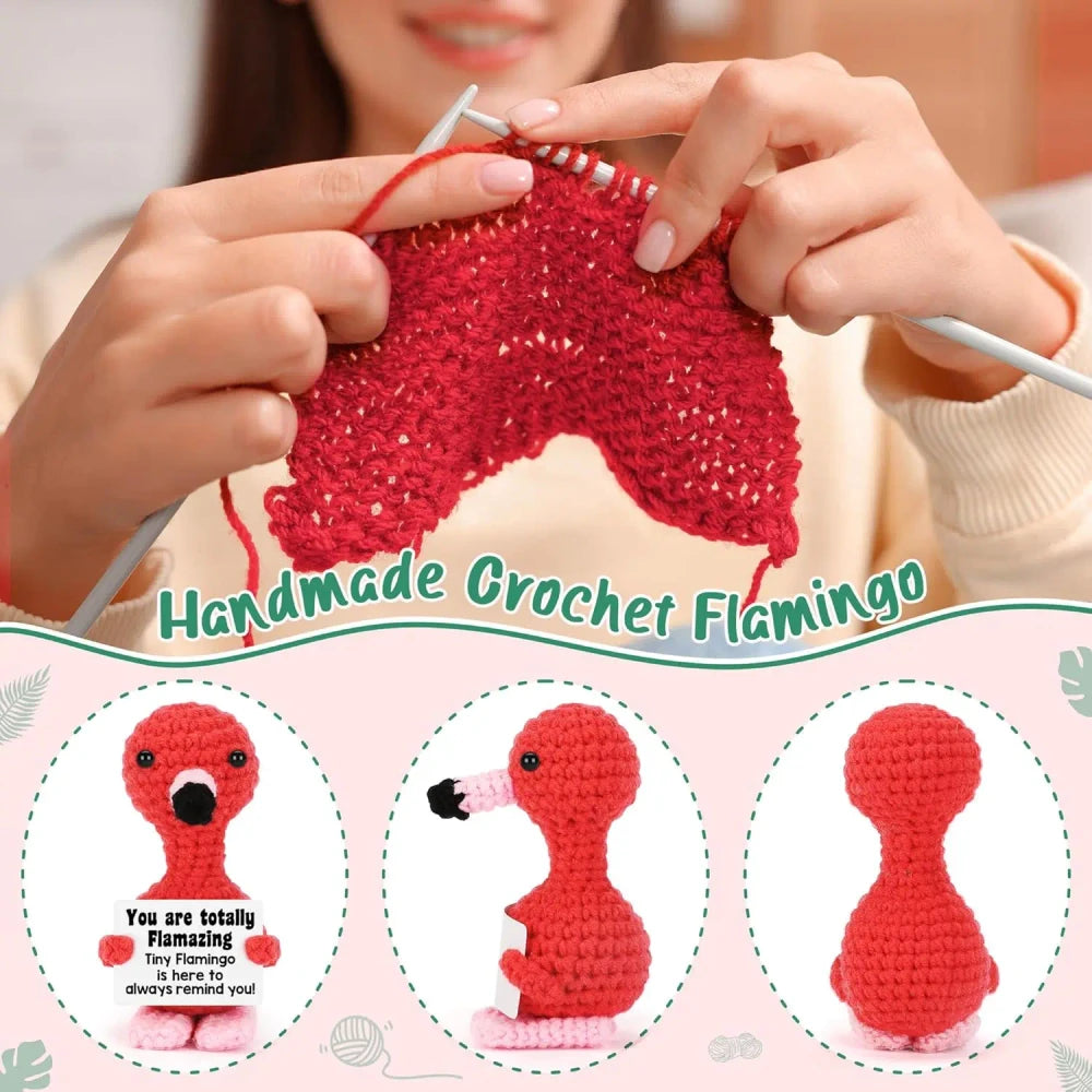Handmade Crochet Pocket Hug Doll