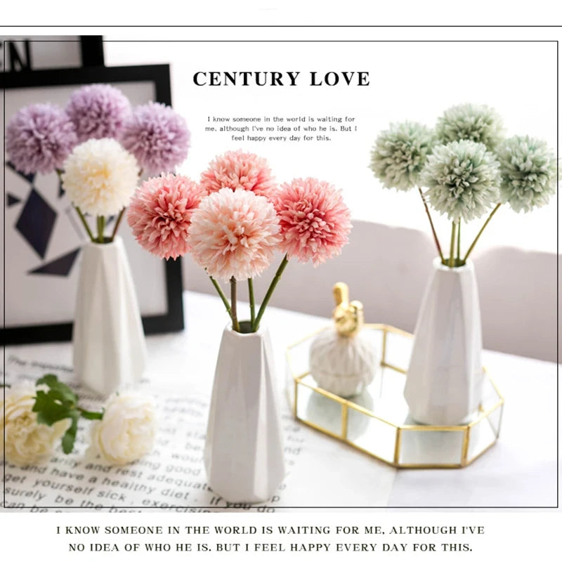 Artificial Hydrangea Flower Bouquet