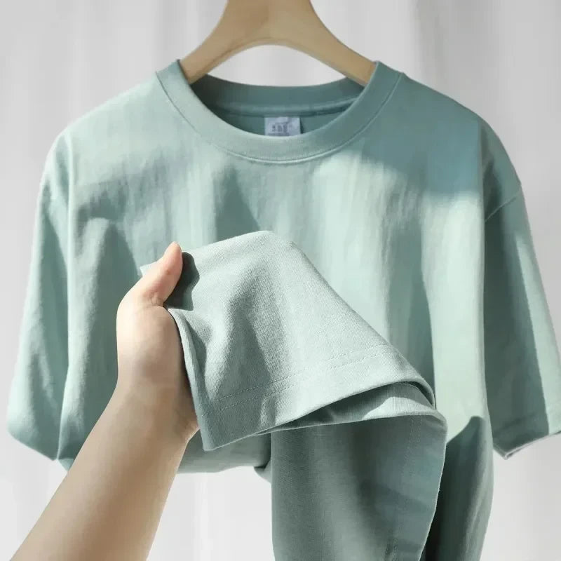 Heavy Cotton Casual Summer T-Shirt