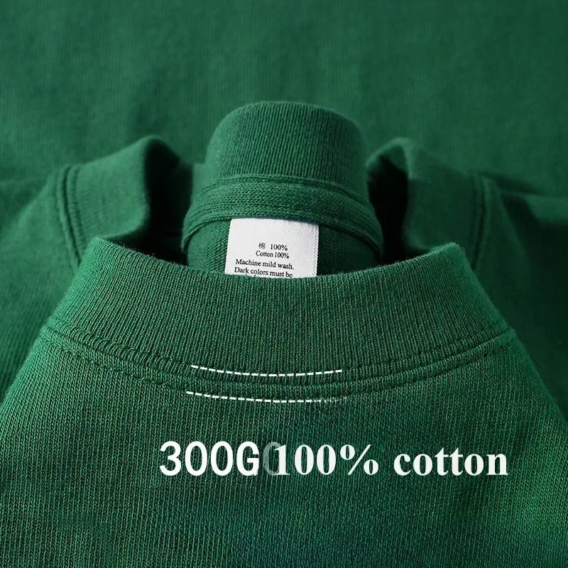 Heavy Cotton Casual Summer T-Shirt