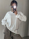 Basic Long Sleeve Loose Tee