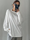 Basic Long Sleeve Loose Tee