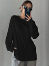 Basic Long Sleeve Loose Tee