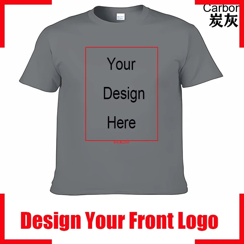 Custom Text Cotton T-Shirt