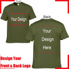 Custom Text Cotton T-Shirt