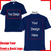 Custom Text Cotton T-Shirt