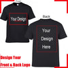 Custom Text Cotton T-Shirt