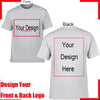 Custom Text Cotton T-Shirt