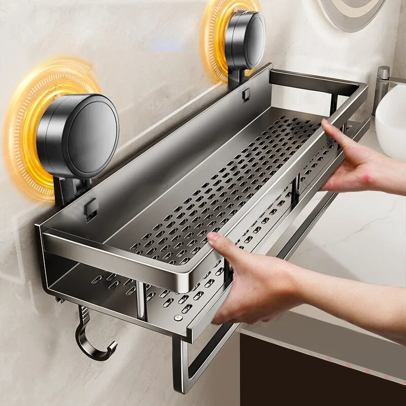 Suction Cup Bathroom Shelf