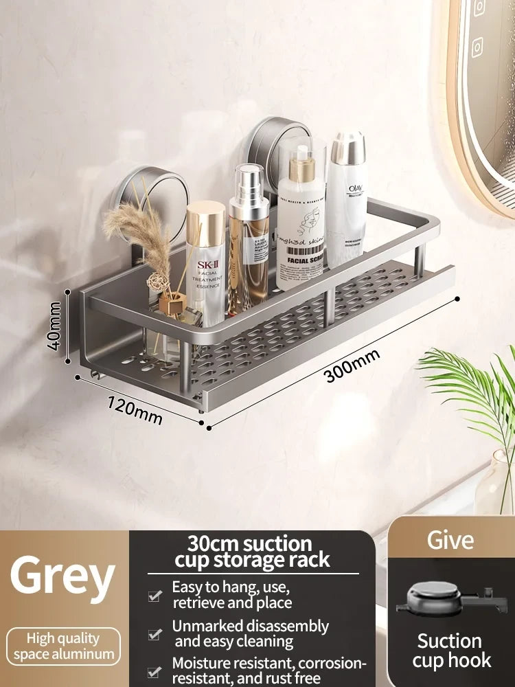 Suction Cup Bathroom Shelf