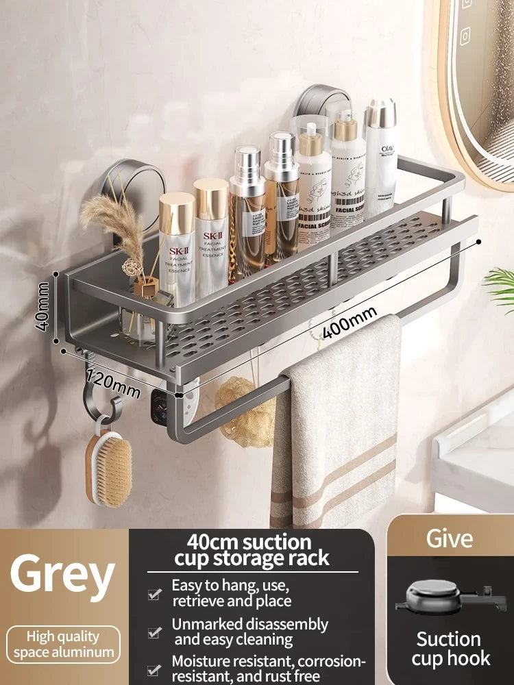 Suction Cup Bathroom Shelf