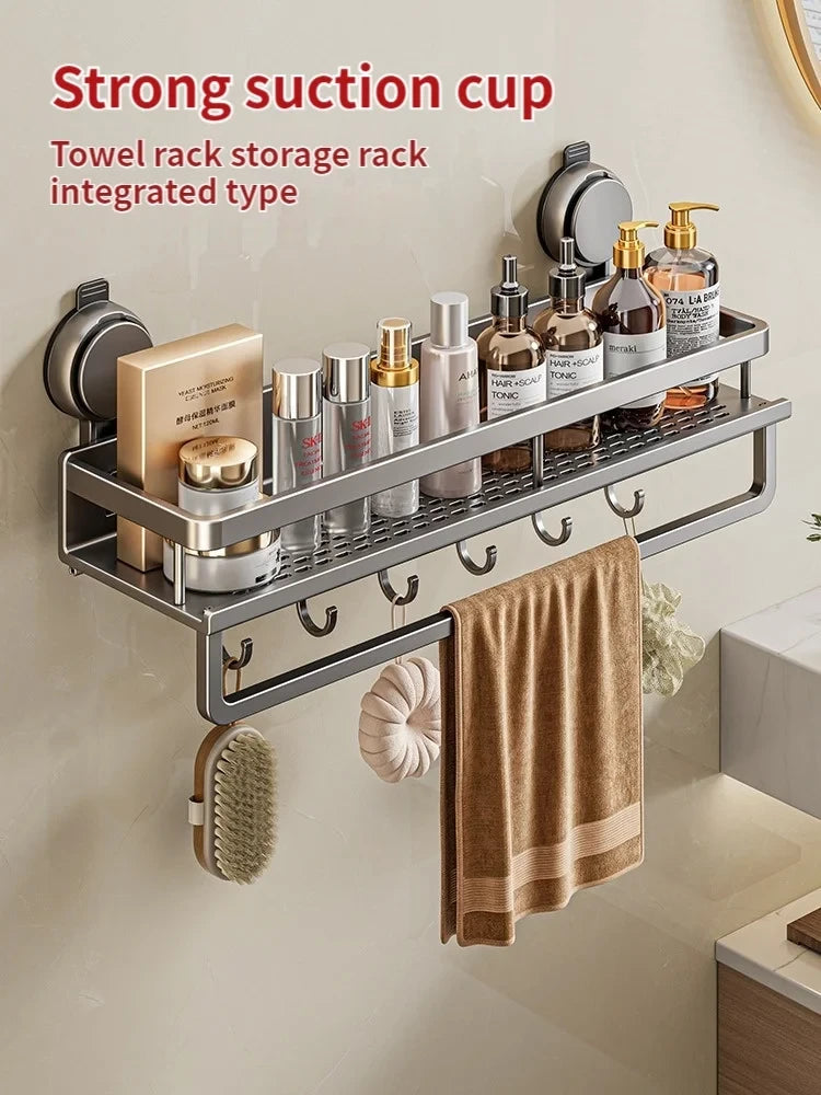 Suction Cup Bathroom Shelf