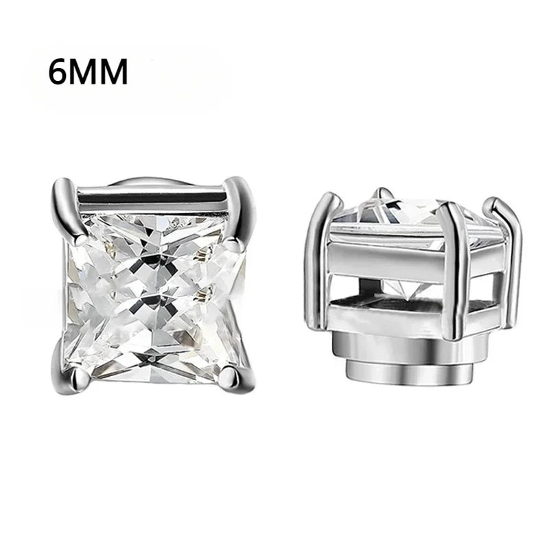 Magnetic Crystal Ear Studs