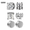 Magnetic Crystal Ear Studs