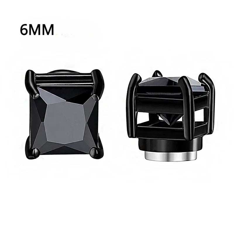 Magnetic Crystal Ear Studs