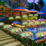 Solar LED Firework Garden Lights