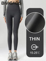 High Waist Fleece Workout Leggings